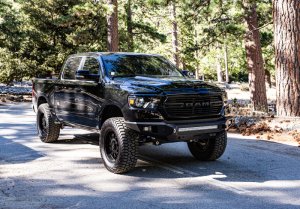 Dodge Ram Bumper - Front - Body Armor 4x4 - Ambush Series - Black - `19-`21